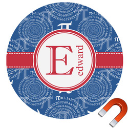 PI Round Car Magnet - 10" (Personalized)
