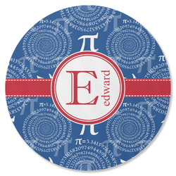 PI Round Rubber Backed Coaster (Personalized)