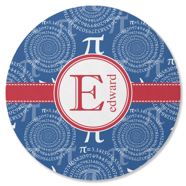 Custom PI Round Rubber Backed Coaster (Personalized)