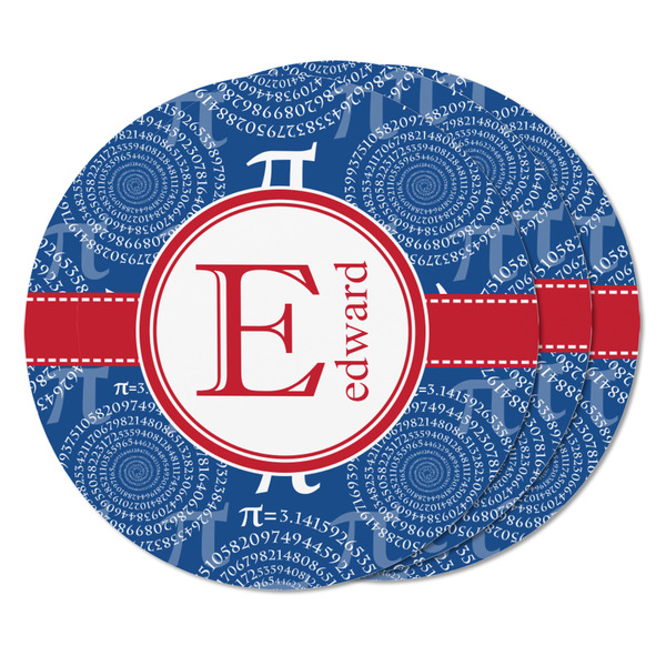 PI Round Fridge Magnet - THREE