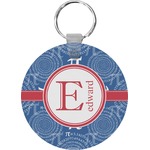 PI Round Plastic Keychain (Personalized)