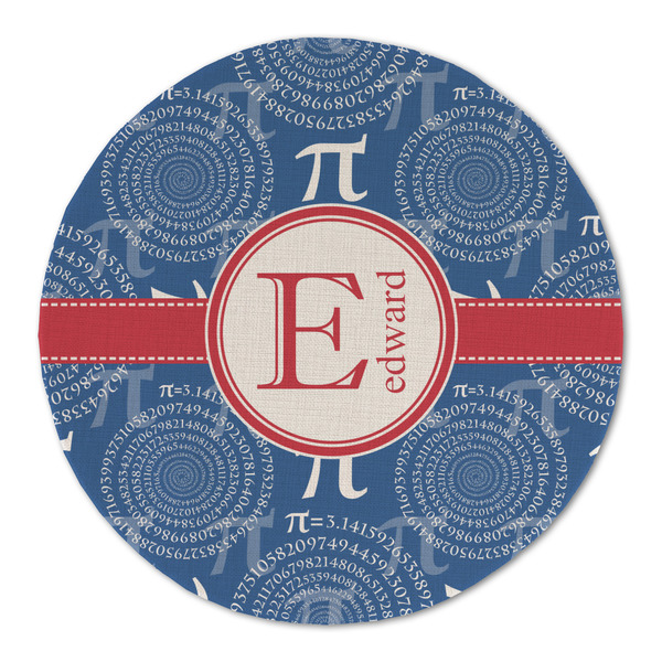 Custom PI Round Linen Placemat (Personalized)