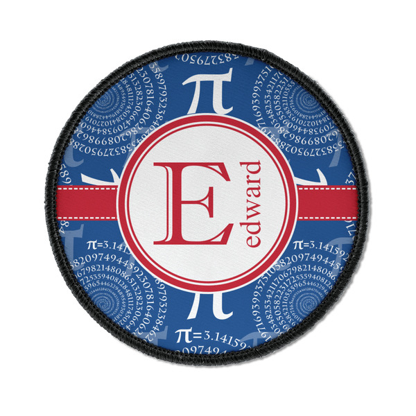 Custom PI Iron On Round Patch w/ Name and Initial