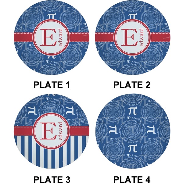 PI Set of Appetizer / Dessert Plates (Approval)