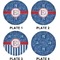 PI Set of Lunch / Dinner Plates (Approval)