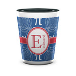 PI Ceramic Shot Glass - 1.5 oz - Two Tone - Set of 4 (Personalized)