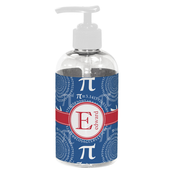 Custom PI Plastic Soap / Lotion Dispenser (8 oz - Small - White) (Personalized)