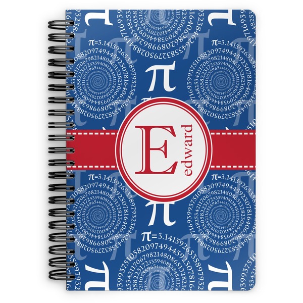 Custom PI Spiral Notebook - 7x10 w/ Name and Initial