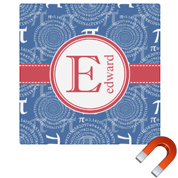 PI Square Car Magnet - 6" (Personalized)