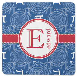 PI Square Rubber Backed Coaster (Personalized)