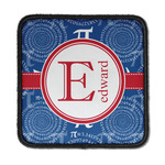 PI Iron On Square Patch w/ Name and Initial