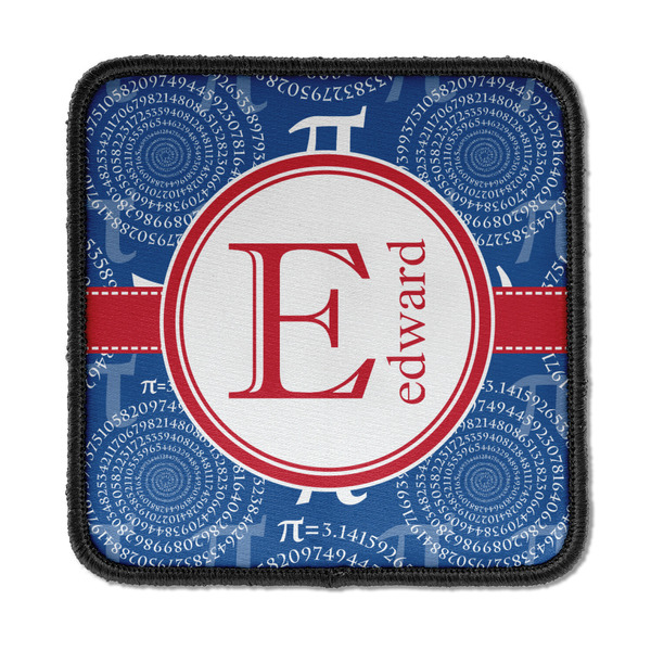 Custom PI Iron On Square Patch w/ Name and Initial