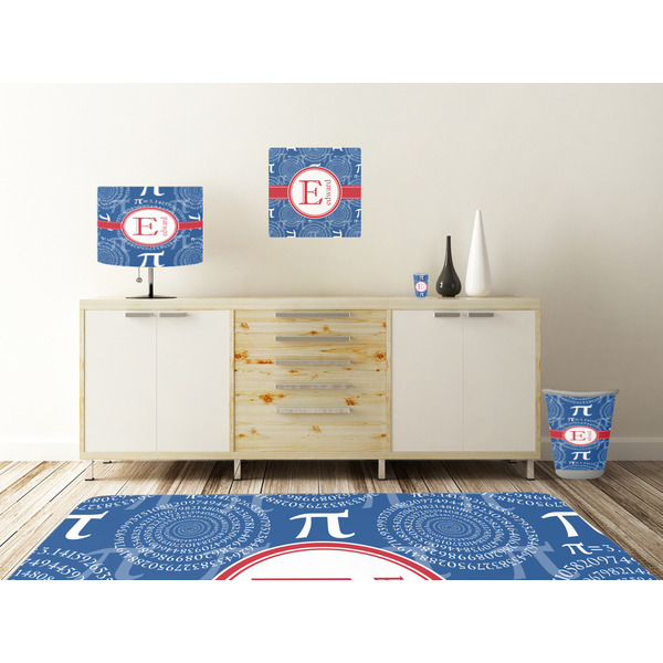 PI Square Wall Decal Wooden Desk