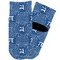 PI Toddler Ankle Socks - Single Pair - Front and Back
