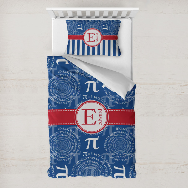 Custom PI Toddler Bedding w/ Name and Initial