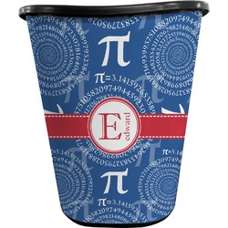 PI Waste Basket - Single Sided (Black) (Personalized)