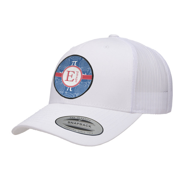 Custom PI Trucker Hat - White (Personalized)