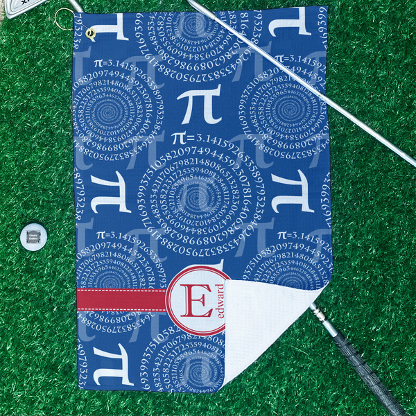 PI Waffle Weave Golf Towel - In Context