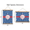 PI Wall Hanging Tapestries - Parent/Sizing