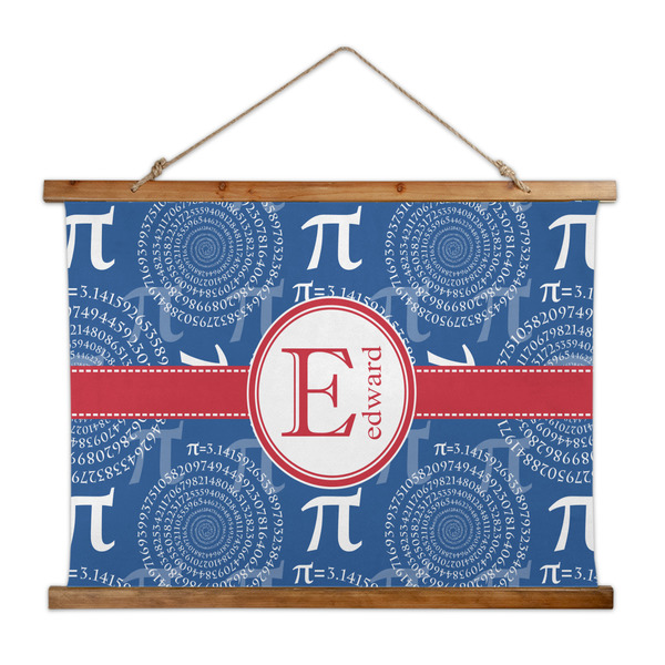Custom PI Wall Hanging Tapestry - Wide (Personalized)