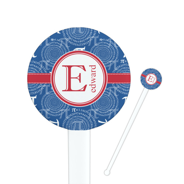 Custom PI Round Plastic Stir Sticks (Personalized)