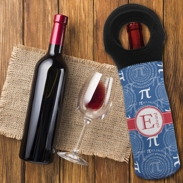 PI Wine Tote Bag - FLATLAY