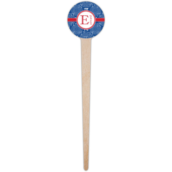 PI Wooden 4" Food Pick - Round - Single Pick
