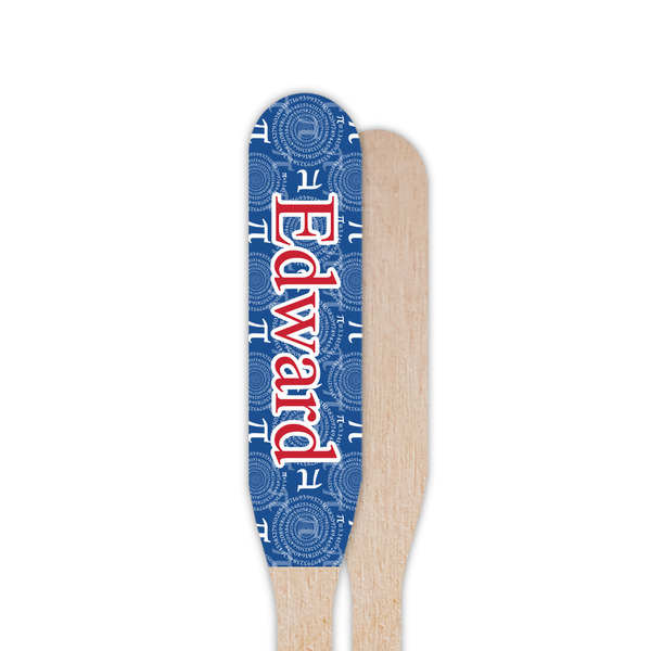 PI Wooden Food Pick - Paddle - Single Sided - Front & Back