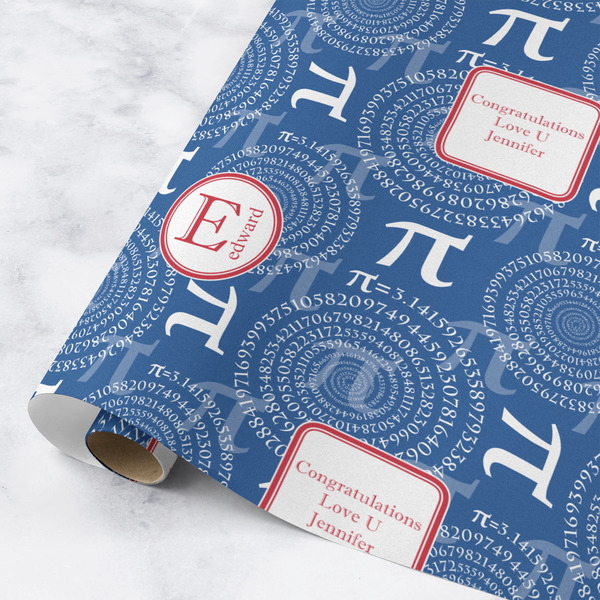 Custom PI Wrapping Paper Roll - Medium - Matte (Personalized)