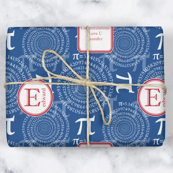PI Wrapping Paper Roll - Matte - Wrapped Box