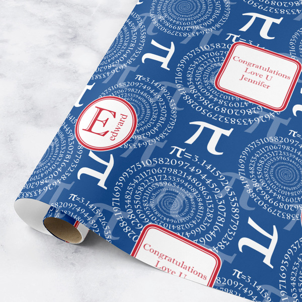 Custom PI Wrapping Paper Roll - Medium (Personalized)