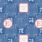 PI Wrapping Paper Square