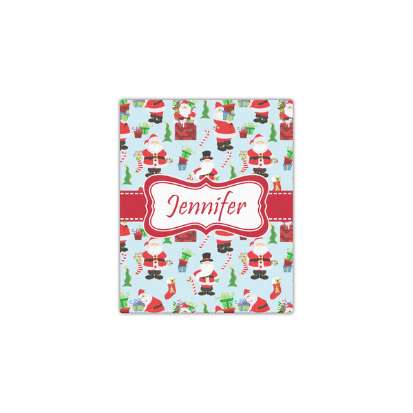 Santa and Presents 11x14 - Canvas Print - Front View