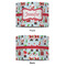 Santa and Presents 12" Drum Lampshade - APPROVAL (Fabric)