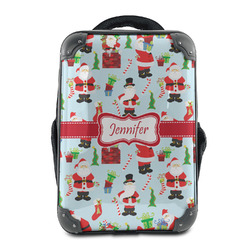 Santa and Presents 15" Hard Shell Backpack (Personalized)