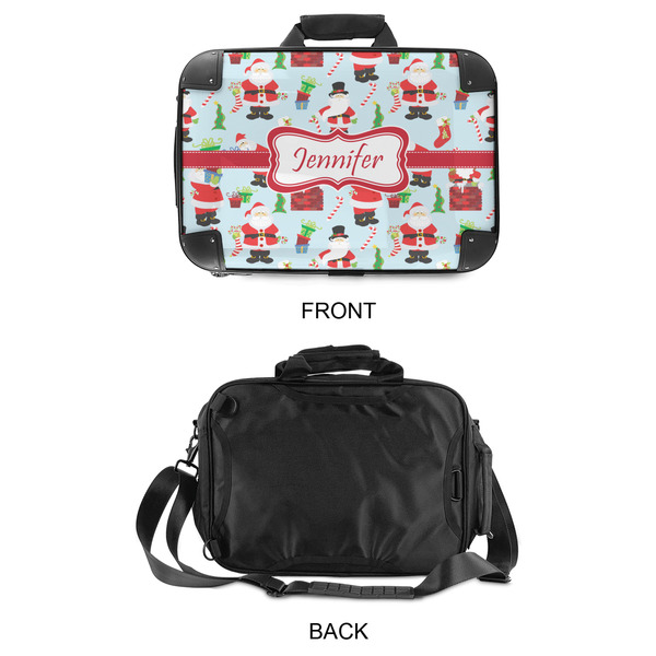 Santa and Presents 15" Hard Shell Briefcase - APPROVAL