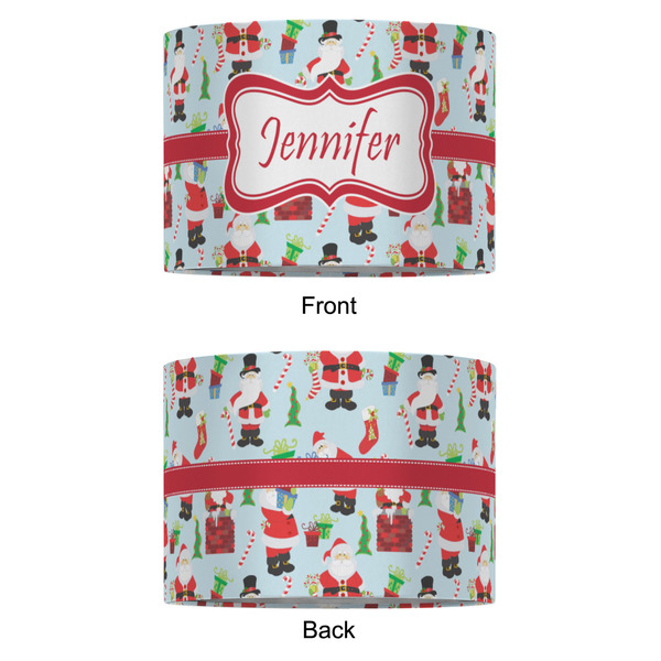 Santa and Presents 16" Drum Lampshade - APPROVAL (Fabric)