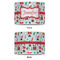 Santa and Presents 16" Drum Lampshade - APPROVAL (Poly Film)