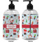 Santa and Presents 16 oz Plastic Liquid Dispenser (Approval) - Black