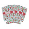 Santa and Presents Can Cooler (16 oz) - Set of 4 (Personalized)