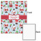 Santa and Presents 16x20 - Matte Poster - Front & Back