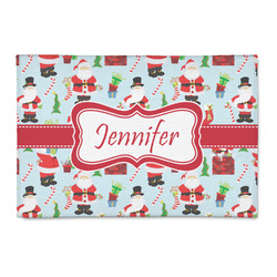 Santa and Presents 2' x 3' Patio Rug (Personalized)