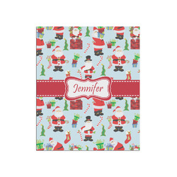 Santa and Presents Poster - Matte - 20x24 (Personalized)