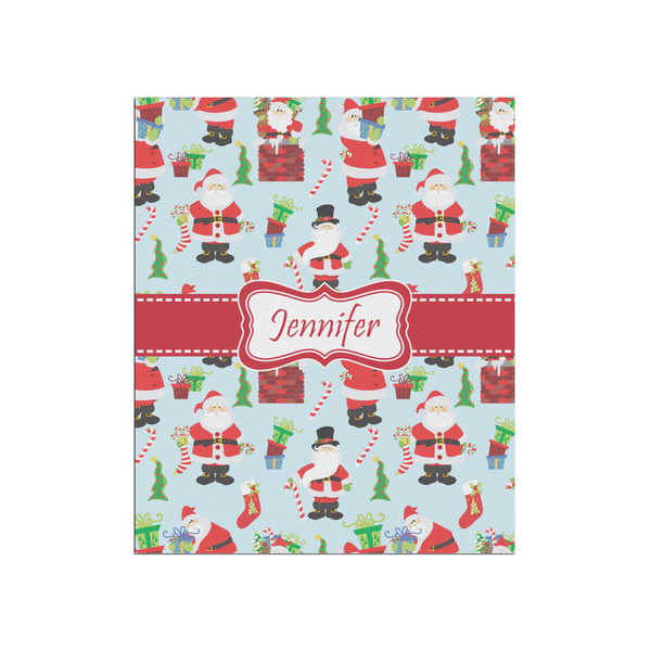 Custom Santa and Presents Poster - Matte - 20x24 (Personalized)