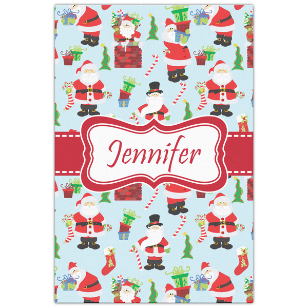 Santa and Presents 20x30 - Canvas Print - Front View