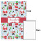 Santa and Presents 20x30 - Matte Poster - Front & Back