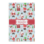 Santa and Presents Posters - Matte - 20x30 (Personalized)