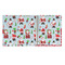 Santa and Presents 3 Ring Binders - Full Wrap - 1" - OPEN INSIDE