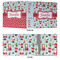 Santa and Presents 3 Ring Binders - Full Wrap - 3" - APPROVAL
