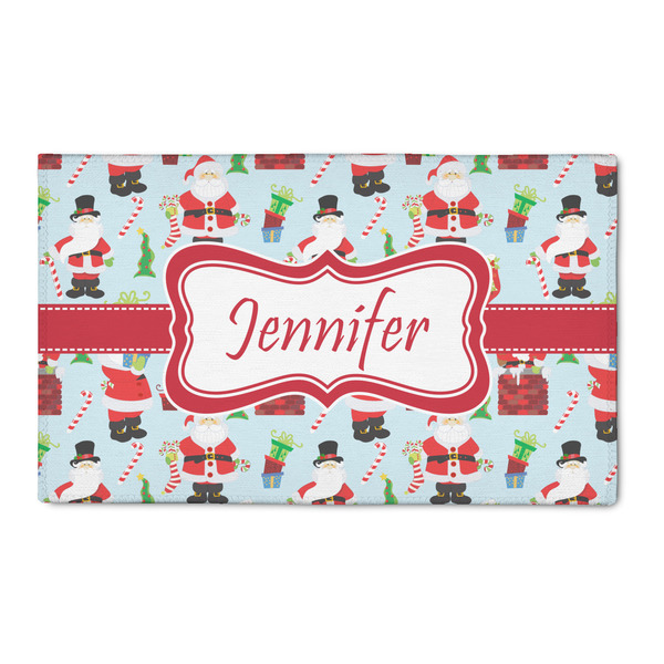 Custom Santa and Presents 3' x 5' Indoor Area Rug (Personalized)